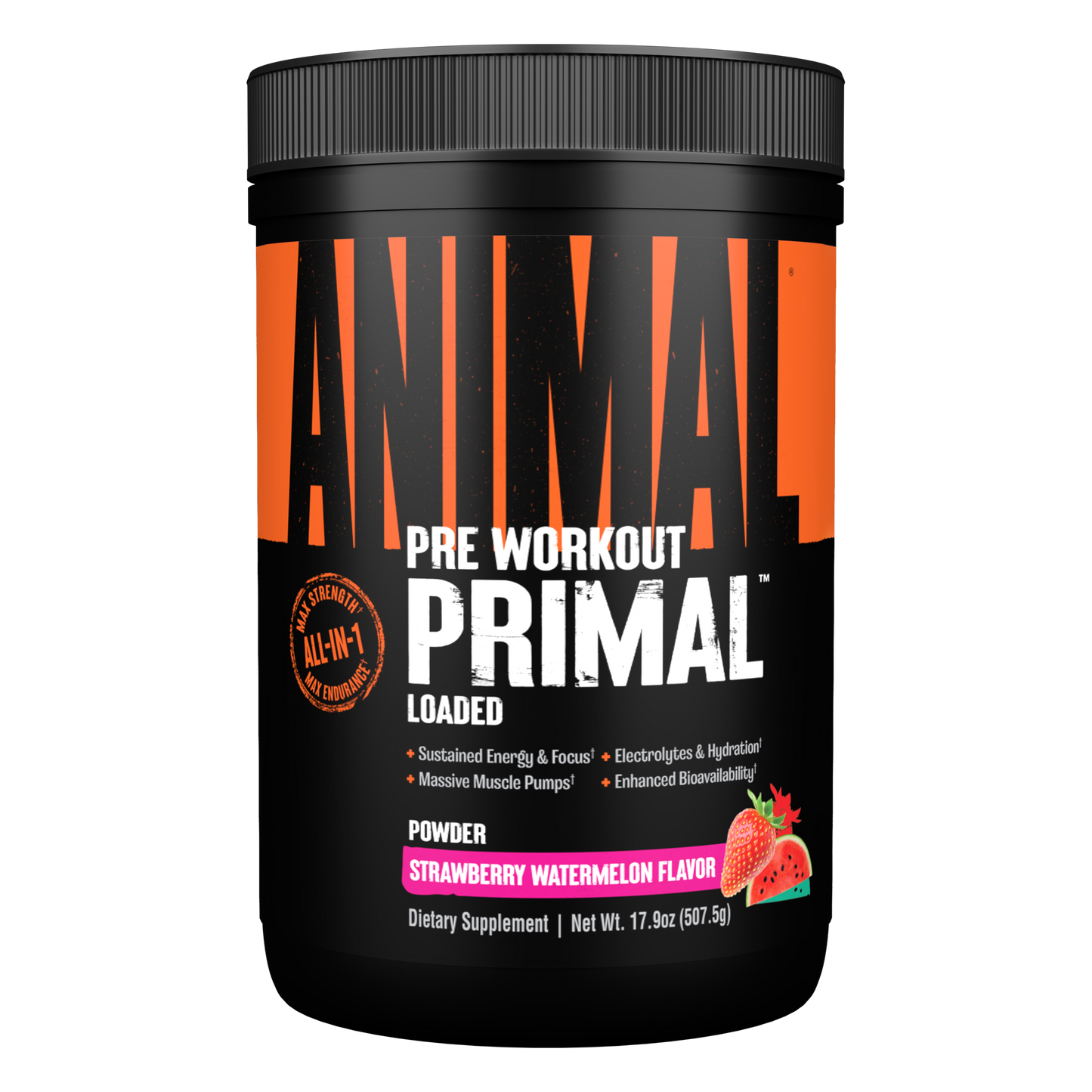 Animal Primal 507.5g Strawberry Watermelon