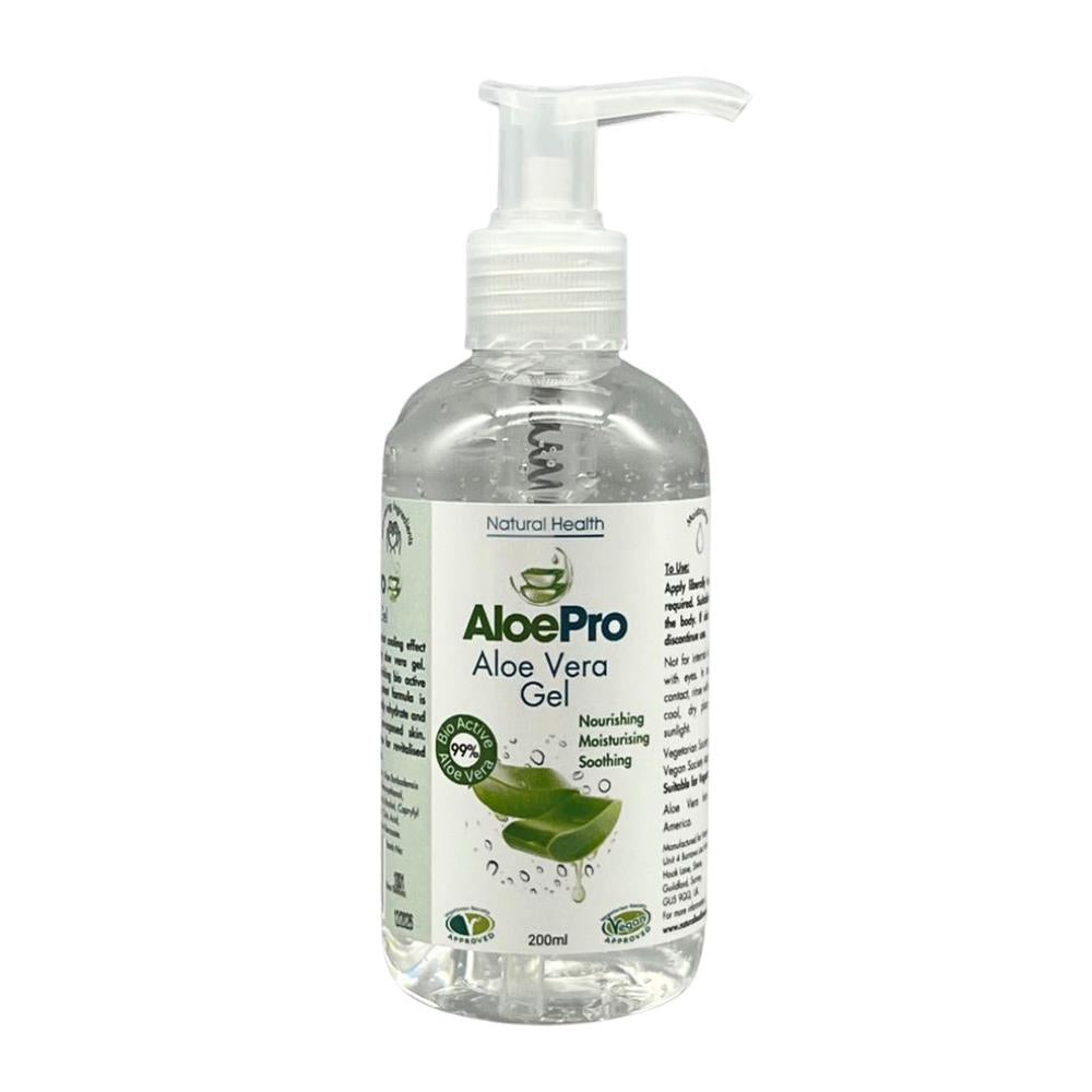 Aloe Pro Pure Vegan Aloe Vera Gel 200ml, AloePro