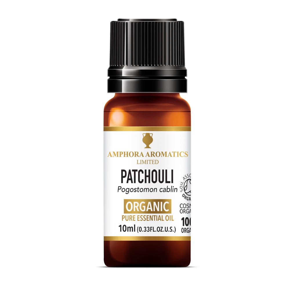 Patchouli Organic Essential Oil 10ml, Amphora Aromatics