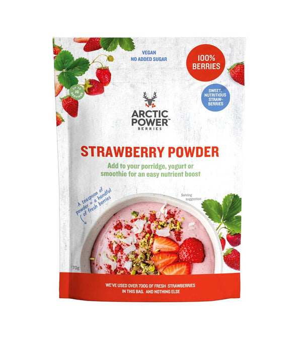 Strawberry Powder 70g, Arctic Power Berries