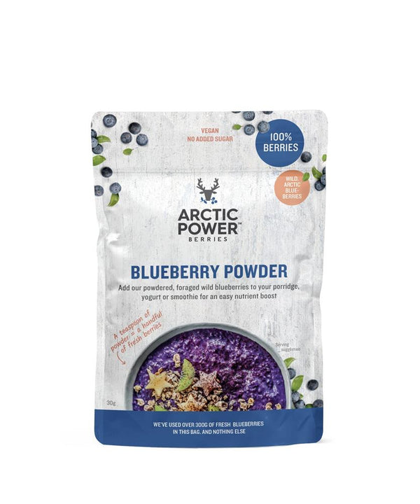 100% Blueberry Powder 30g, Arctic Power Berries