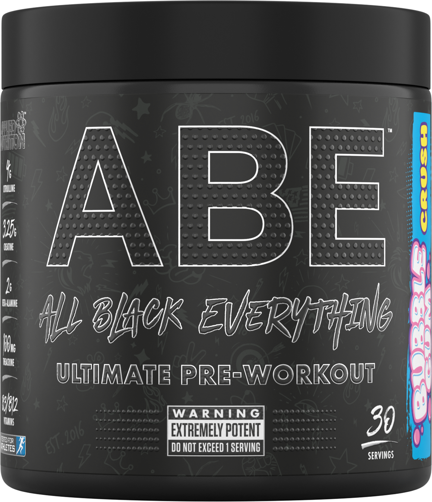 Applied Nutrition ABE (All Black Everything) 375g Bubblegum Crush