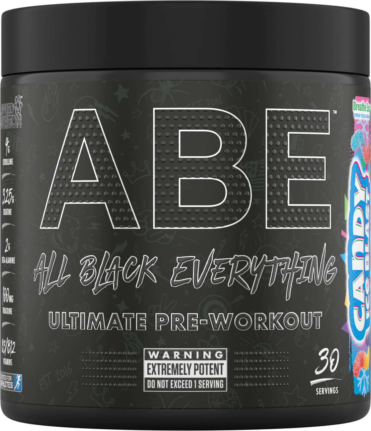 Applied Nutrition ABE (All Black Everything) 375g Candy Ice Blast