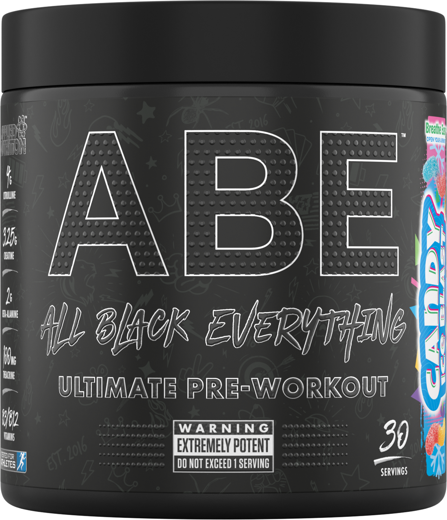 Applied Nutrition ABE (All Black Everything) 375g Candy Ice Blast