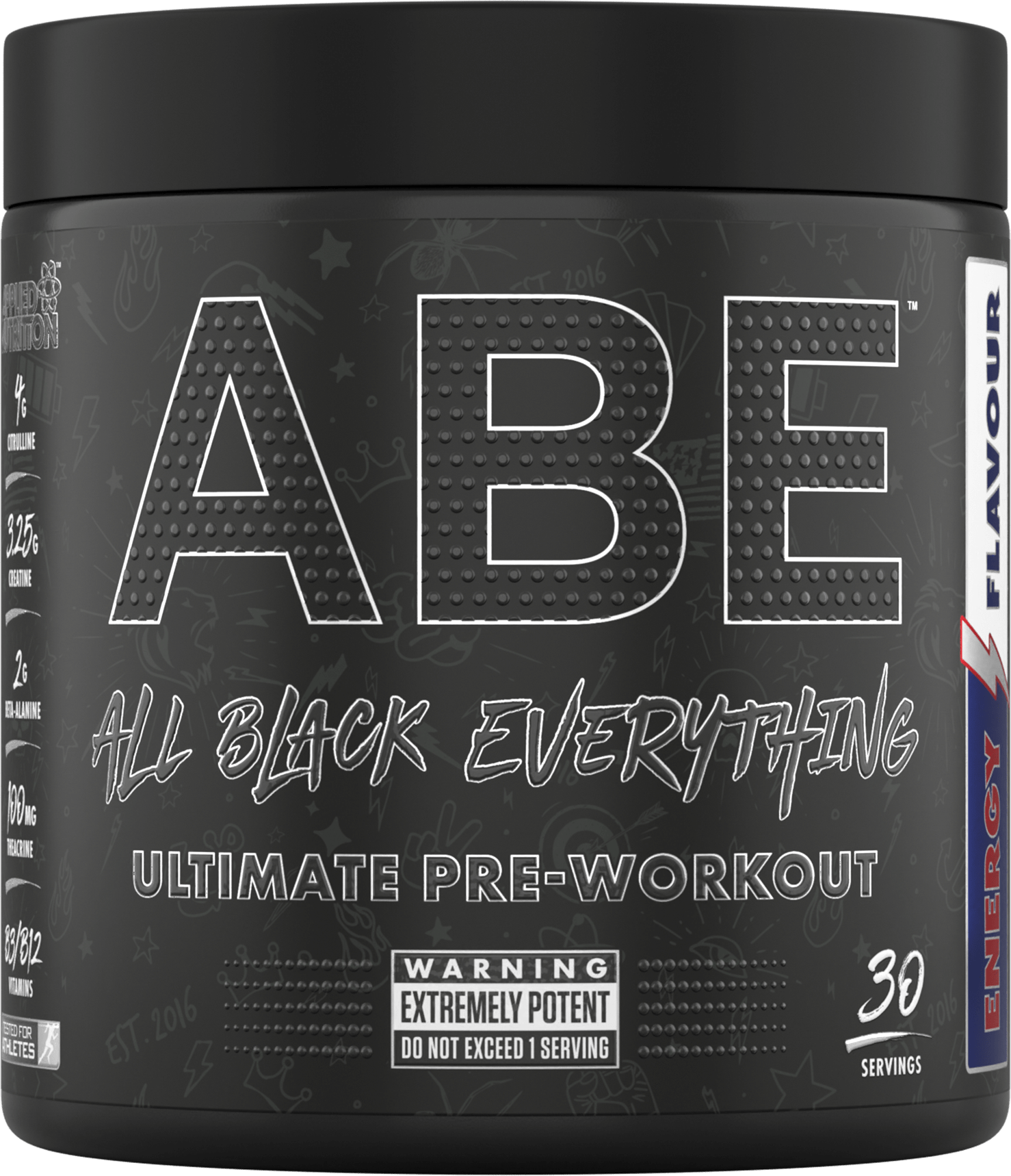 Applied Nutrition ABE (All Black Everything) 375g Energy