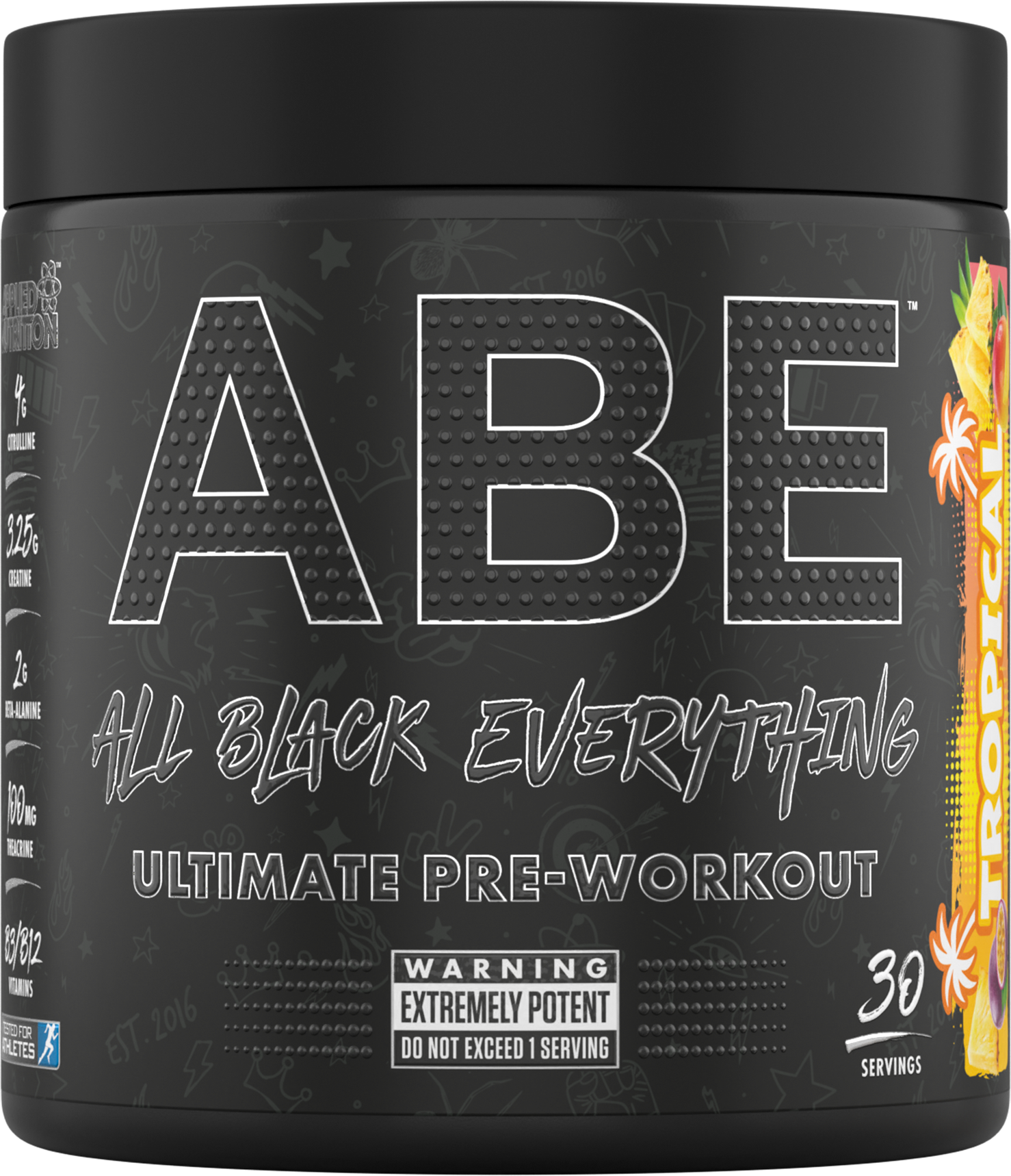 Applied Nutrition ABE (All Black Everything) 375g Tropical