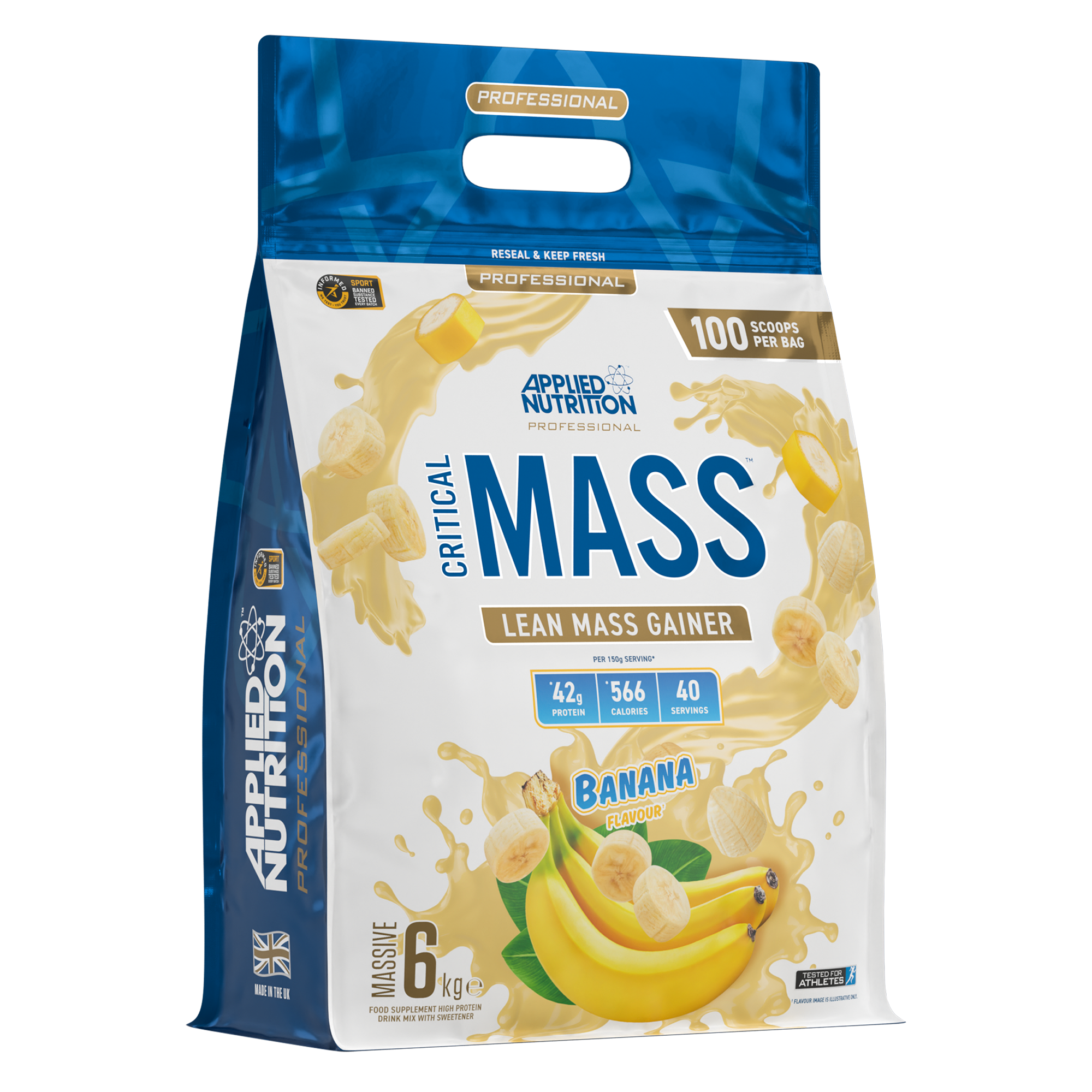 Applied Nutrition Critical Mass Professional 6kg Banana