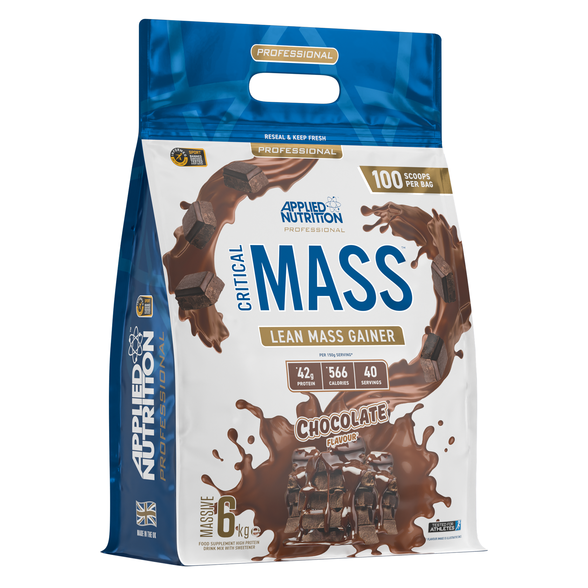 Applied Nutrition Critical Mass Professional 6kg Chocolate