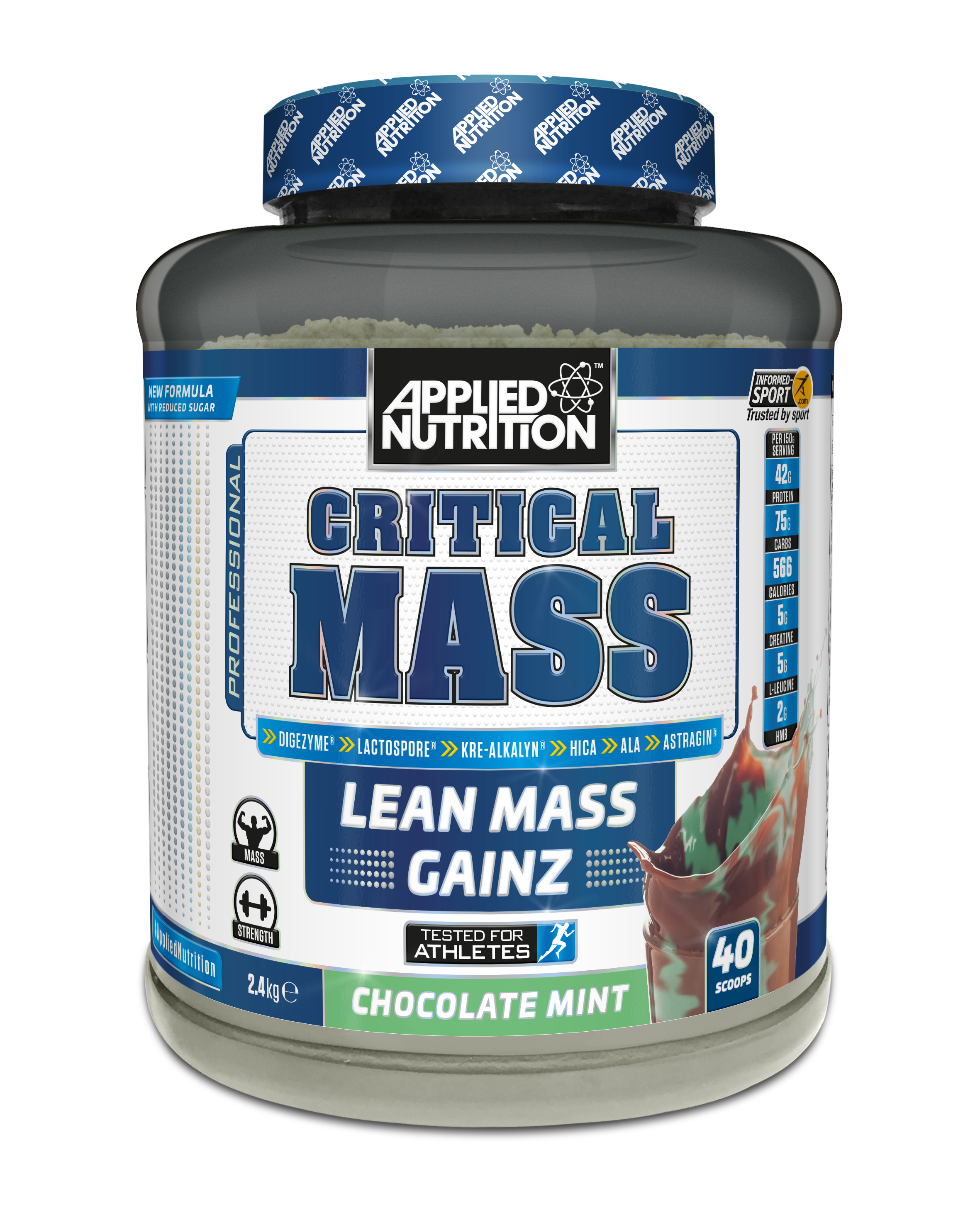 Applied Nutrition Critical Mass Professional 2.4kg Chocolate Mint