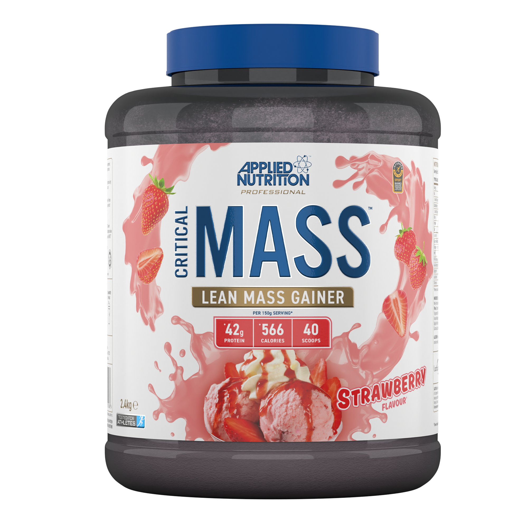 Applied Nutrition Critical Mass Professional 2.4kg Strawberry