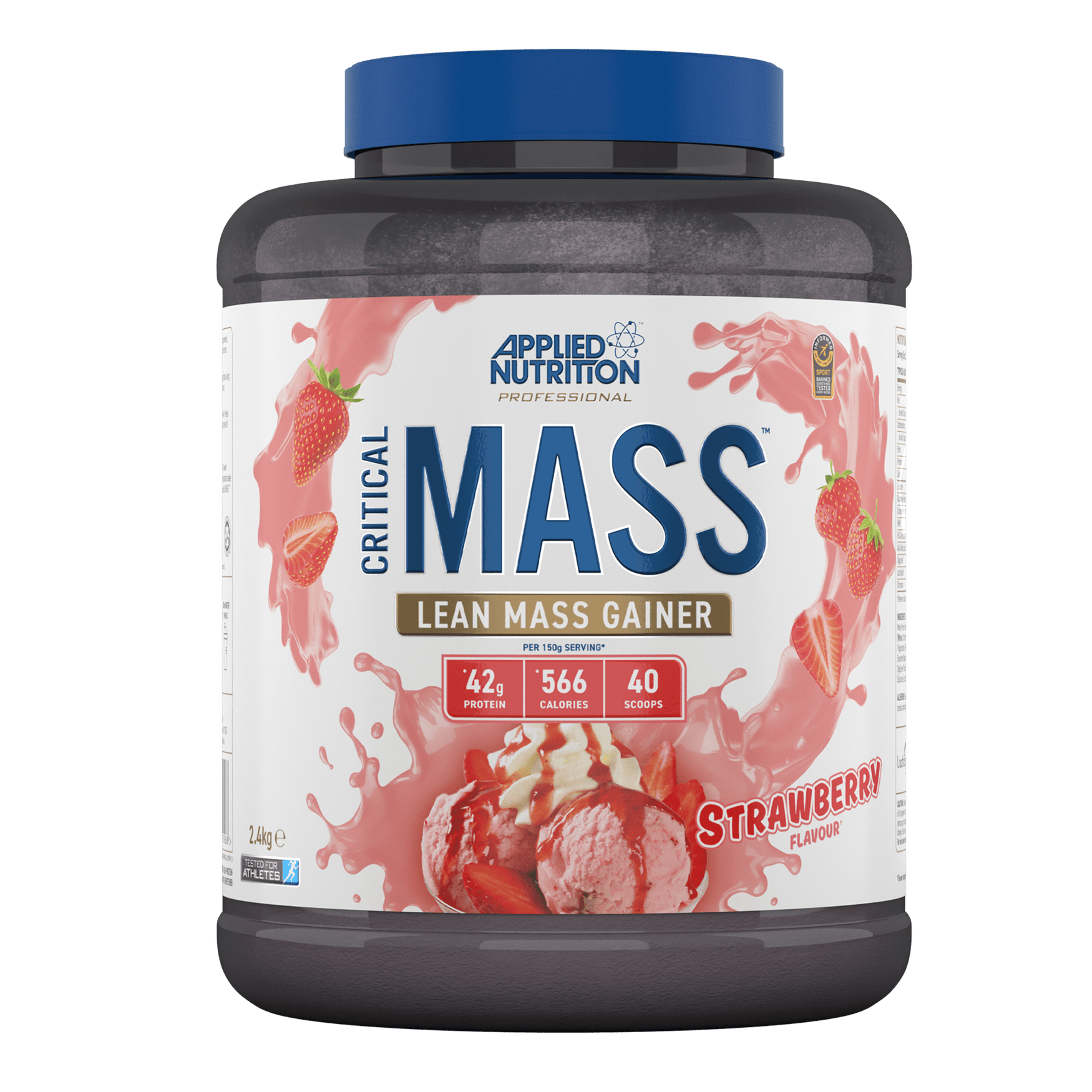 Applied Nutrition Critical Mass Professional 2.4kg Strawberry