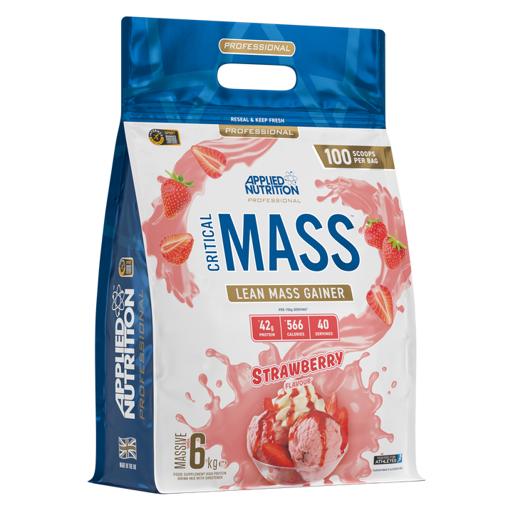 Applied Nutrition Critical Mass Professional 6kg Strawberry