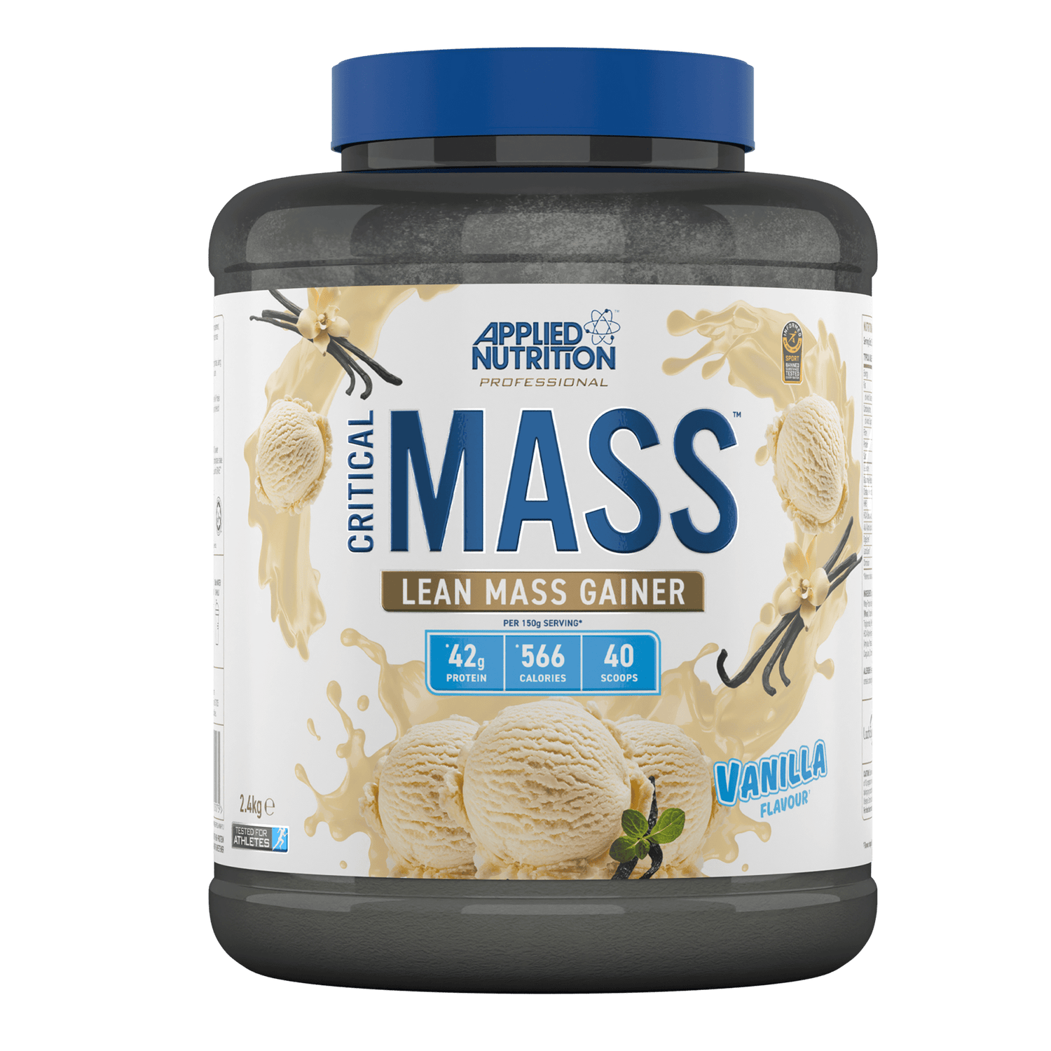 Applied Nutrition Critical Mass Professional 2.4kg Vanilla