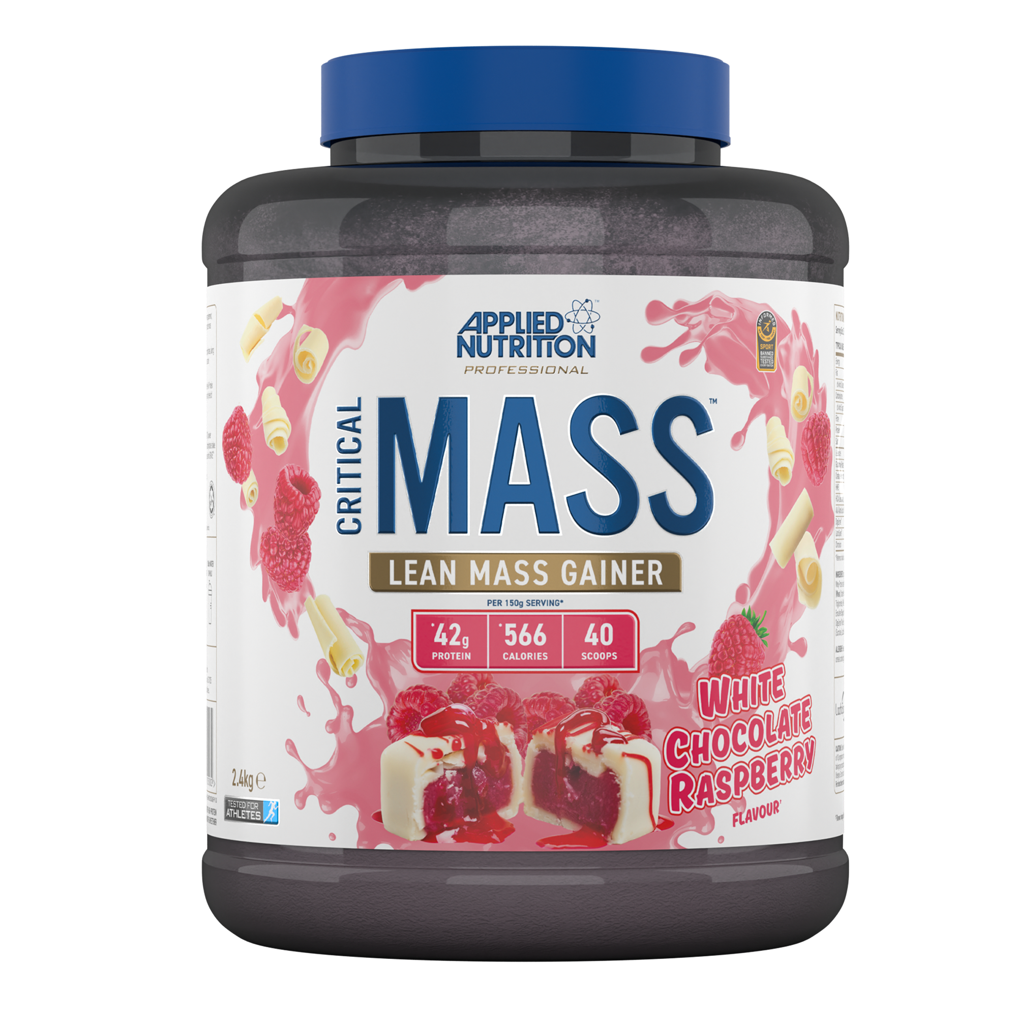 Applied Nutrition Critical Mass Professional 2.4kg White Chocolate Raspberry