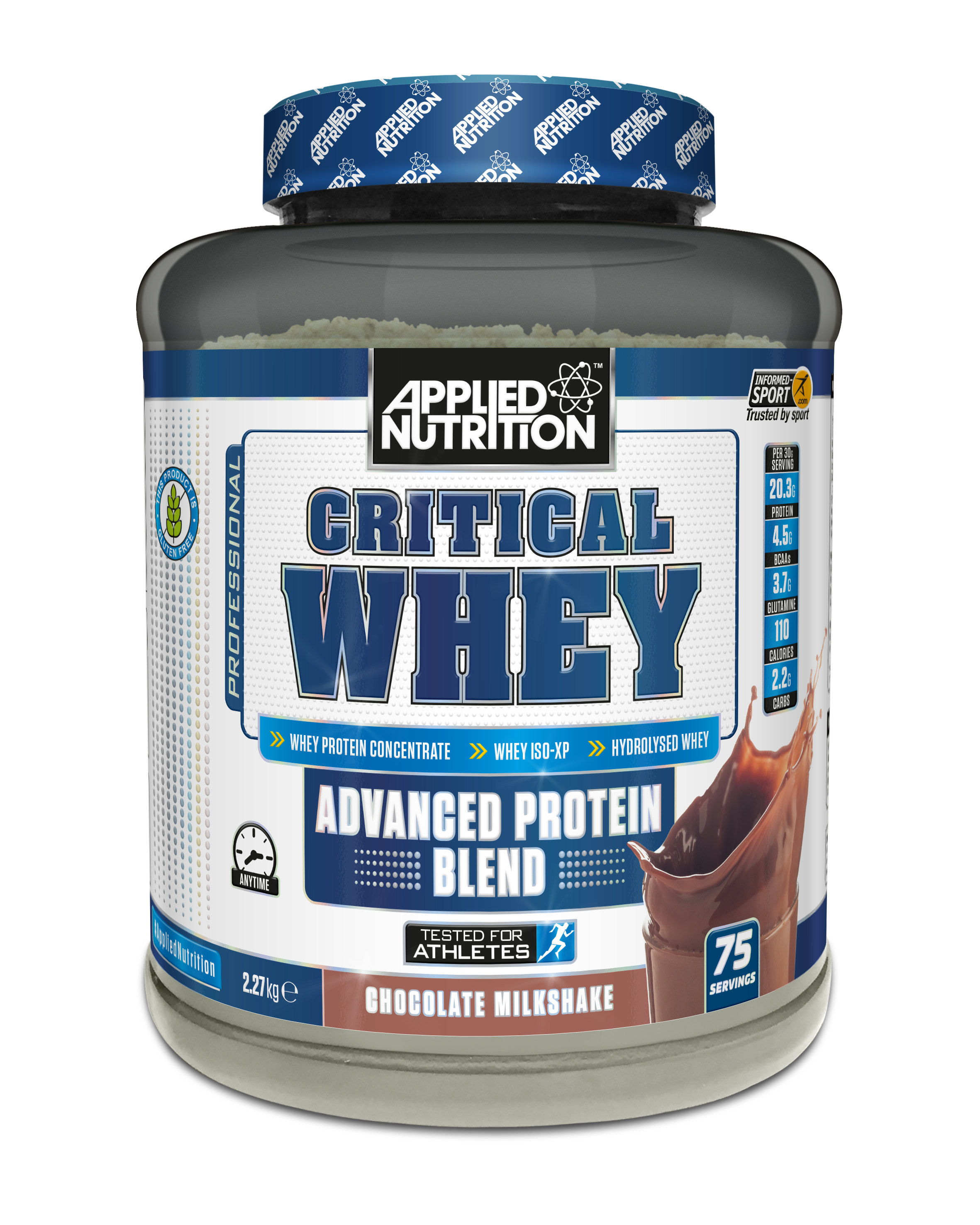 Applied Nutrition Critical Whey 2kg Chocolate Milkshake