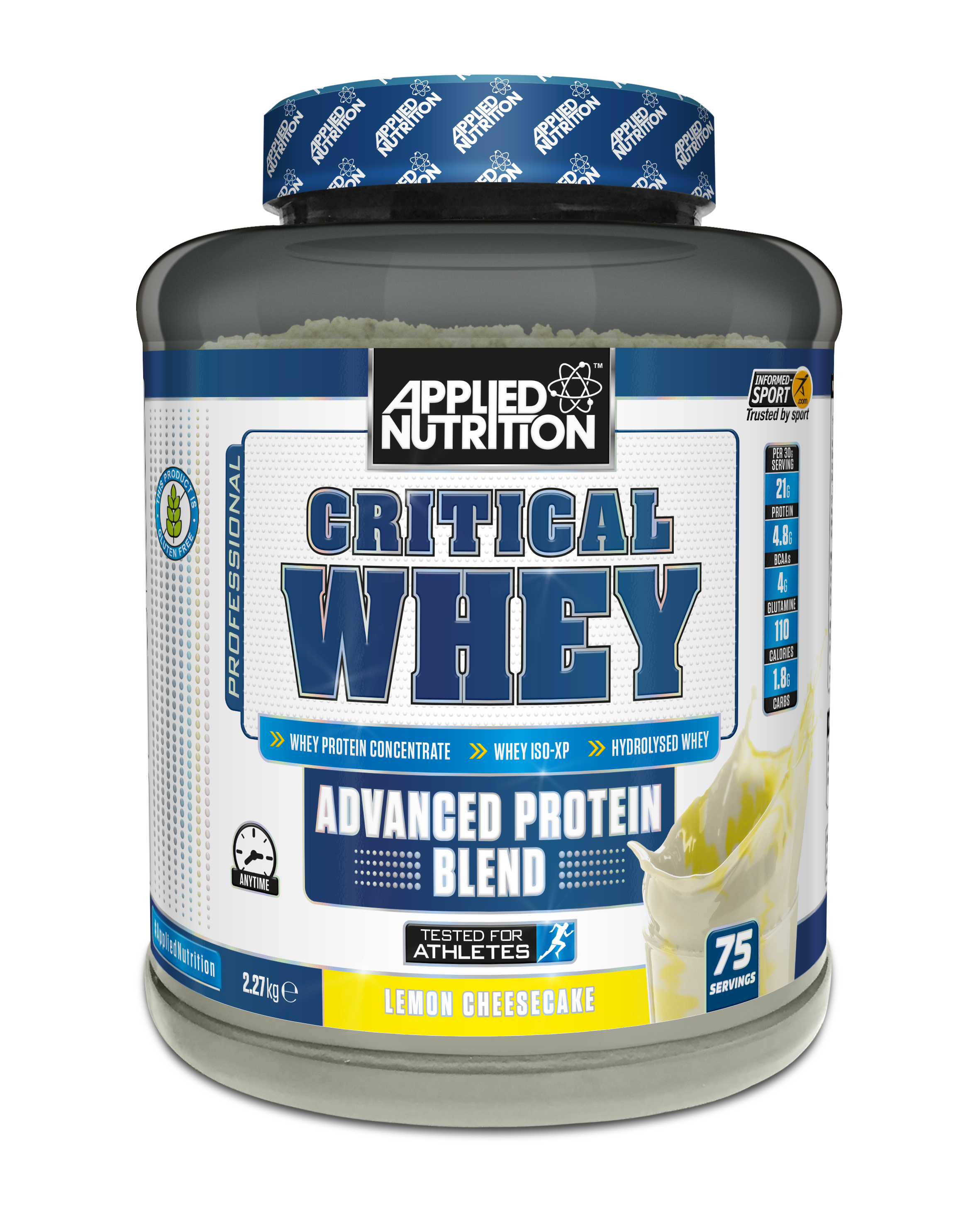 Applied Nutrition Critical Whey 2kg Lemon Cheesecake