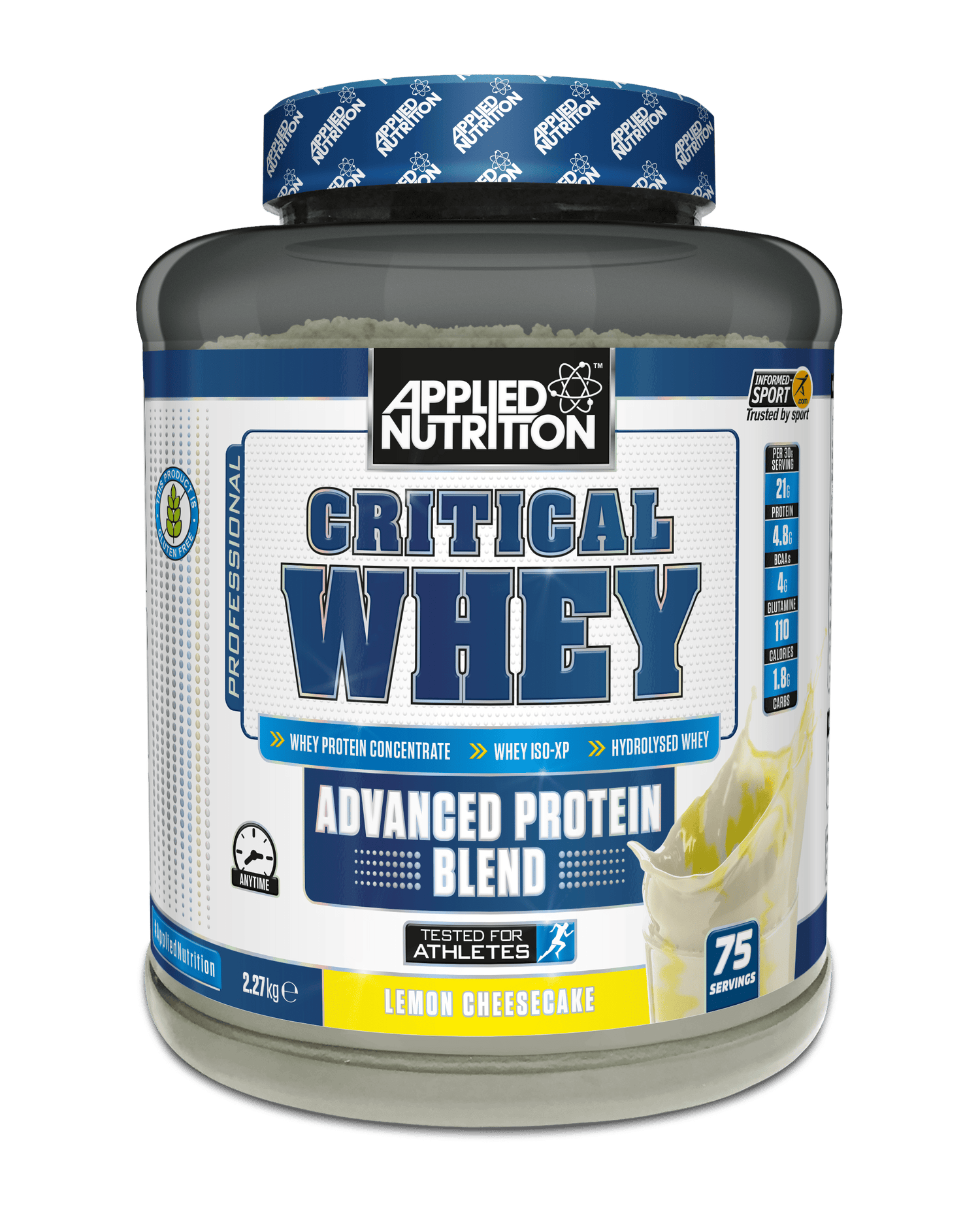 Applied Nutrition Critical Whey 2kg Lemon Cheesecake