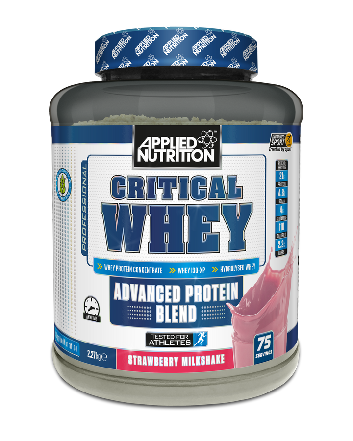 Applied Nutrition Critical Whey 2kg Strawberry Milkshake