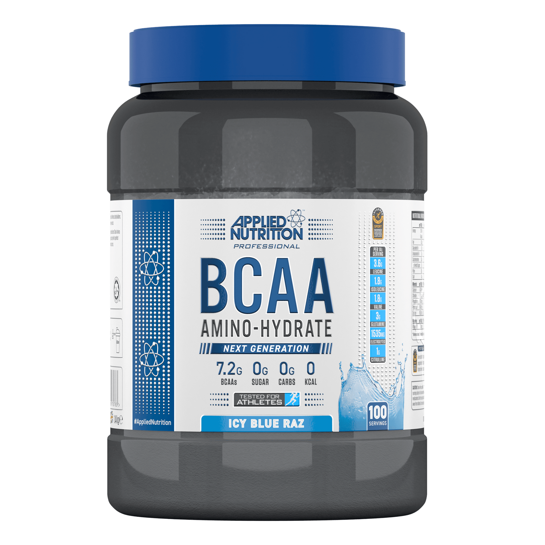 Applied Nutrition BCAA Amino Hydrate 1.4kg Icy Blue Raz