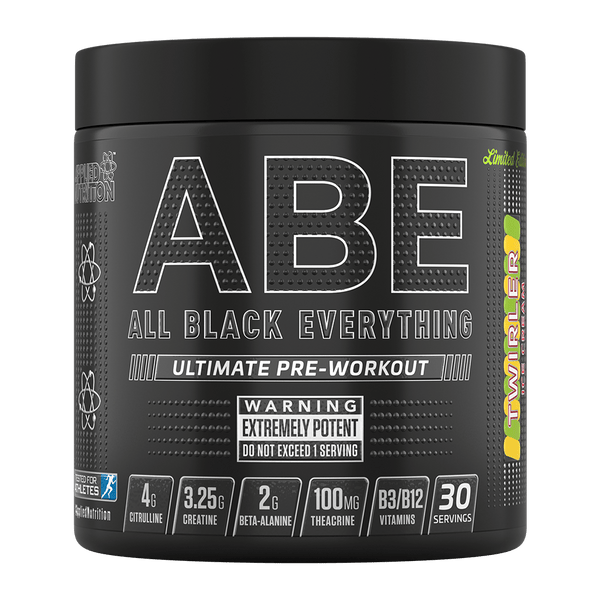 Applied Nutrition ABE (All Black Everything) 375g Twirler Ice Cream