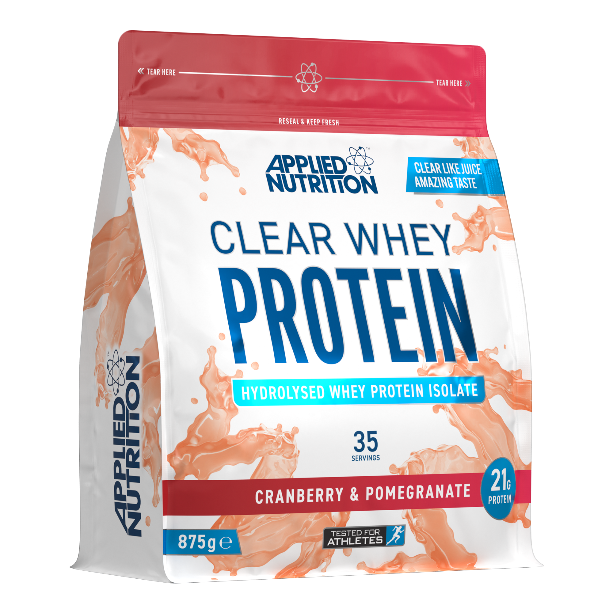 Applied Nutrition Clear Whey 875g Cranberry & Pomegranate