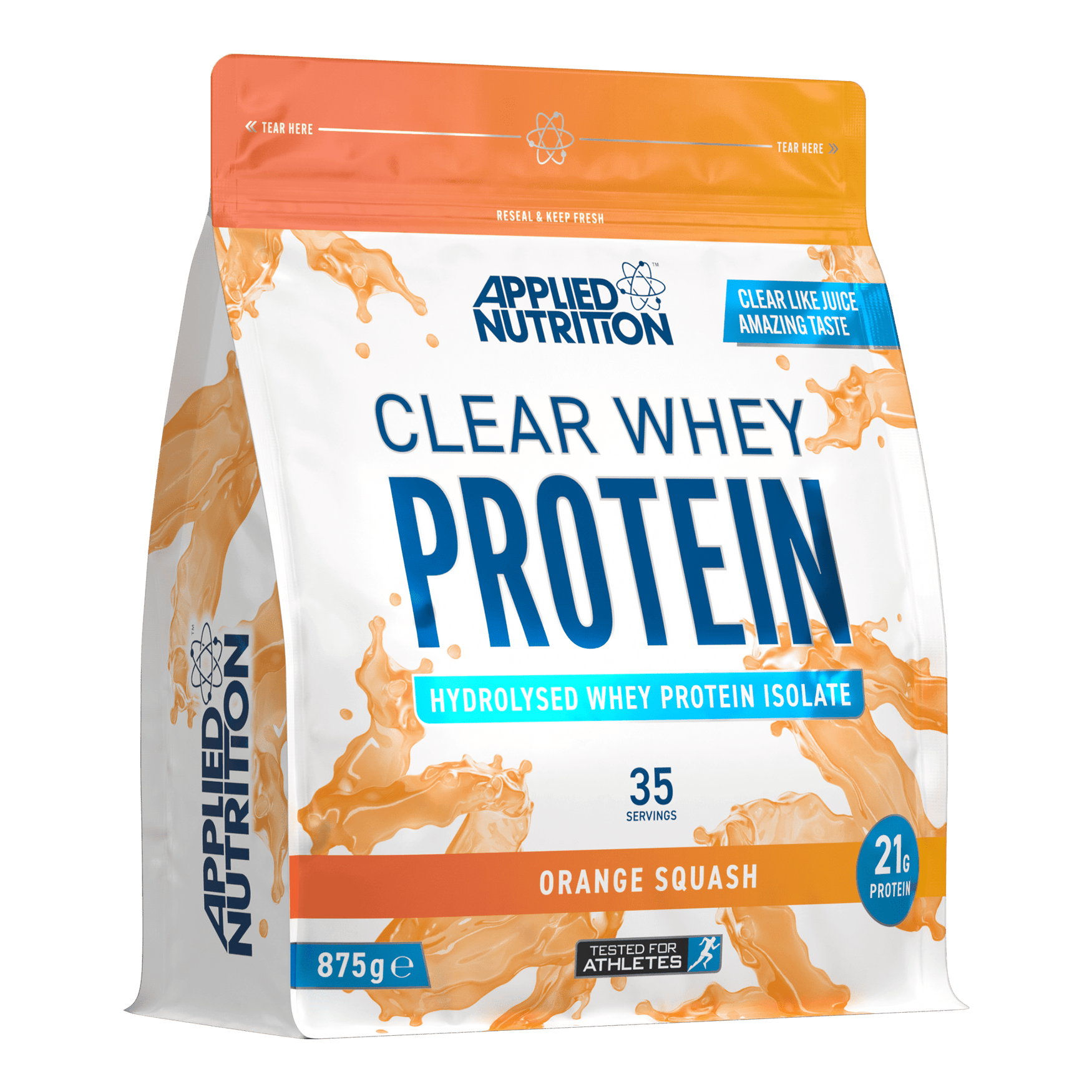 Applied Nutrition Clear Whey 875g Orange Squash