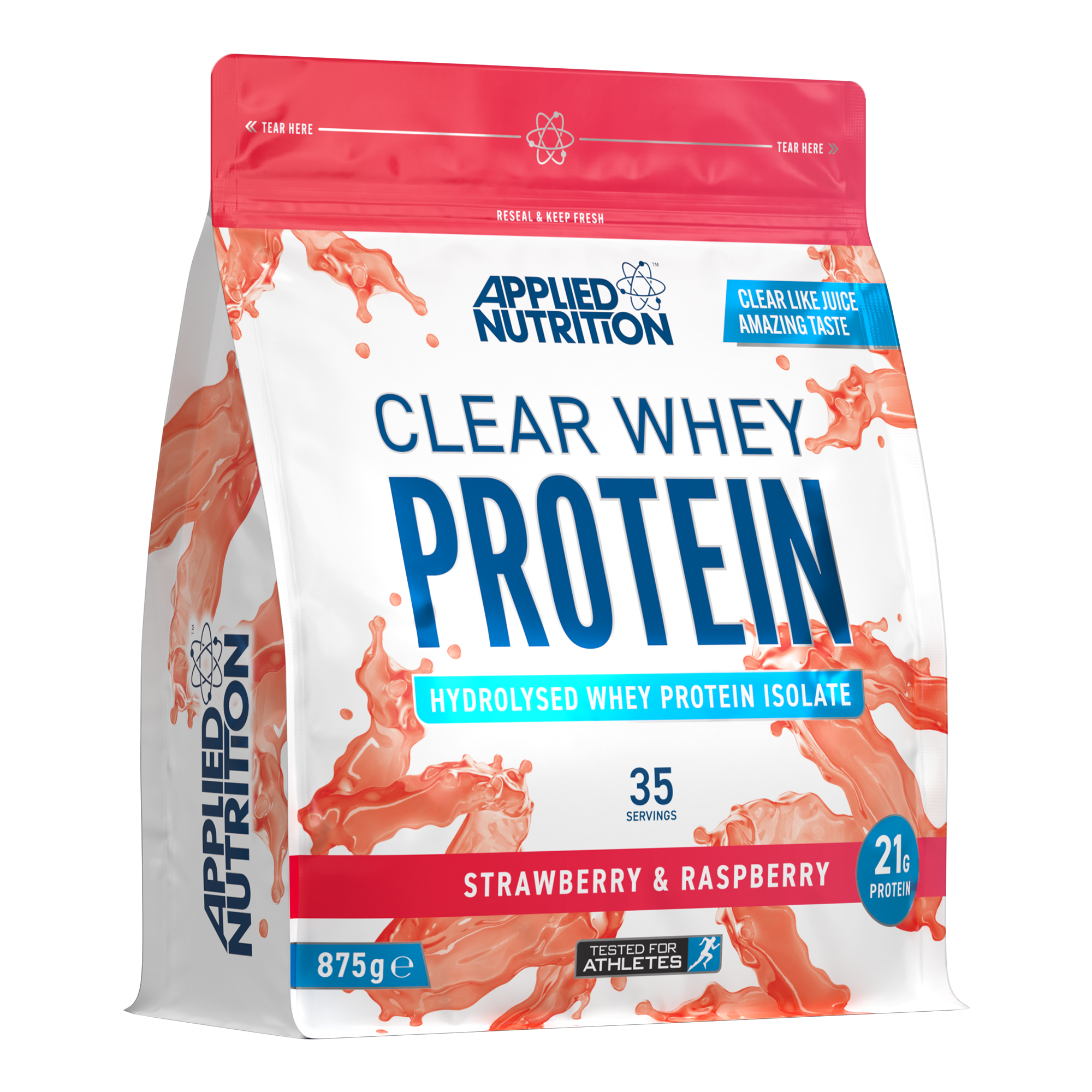 Applied Nutrition Clear Whey 875g Strawberry & Raspberry