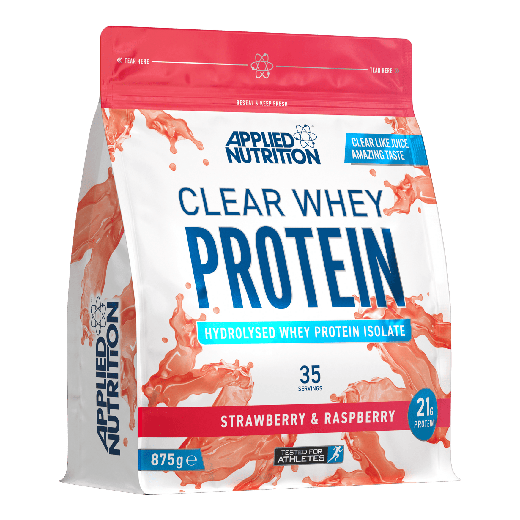 Applied Nutrition Clear Whey 875g Strawberry & Raspberry