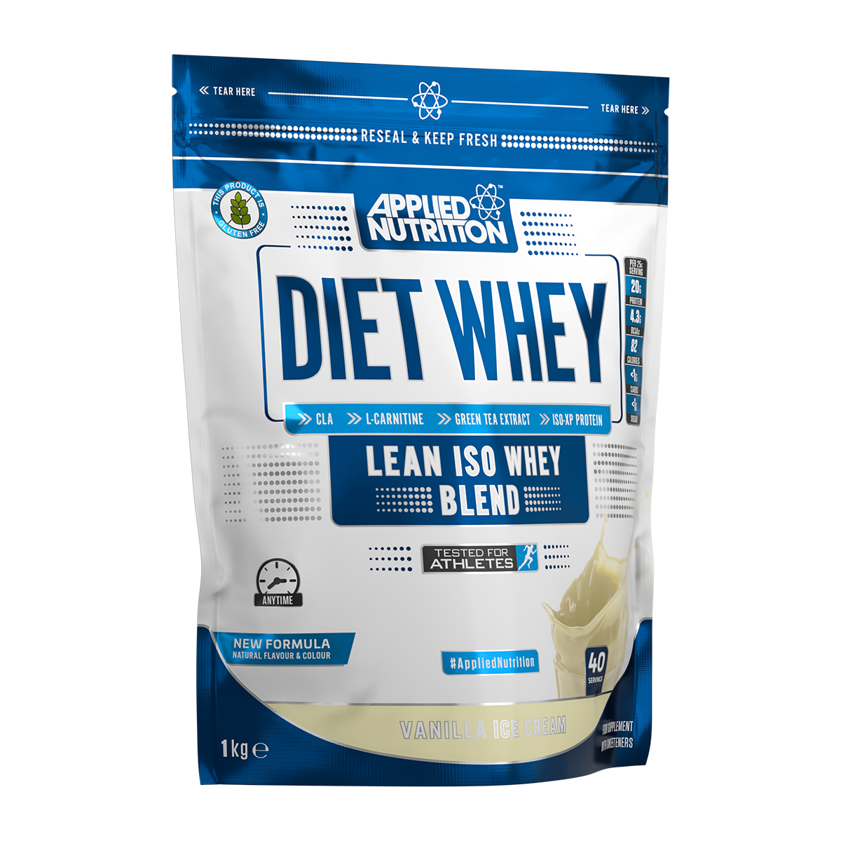 Applied Nutrition Diet Whey 1kg Vanilla Cream