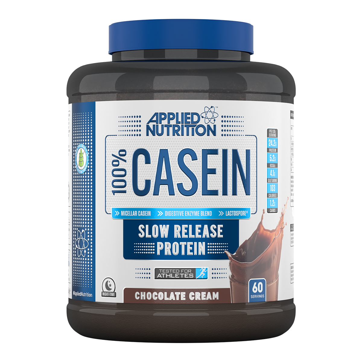 Applied Nutrition Casein 1.8kg Chocolate