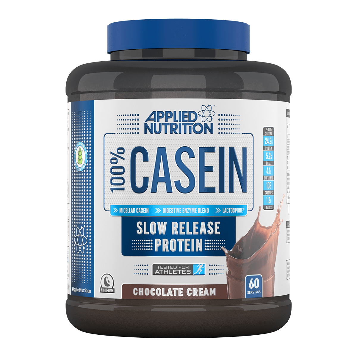 Applied Nutrition Casein 1.8kg Chocolate