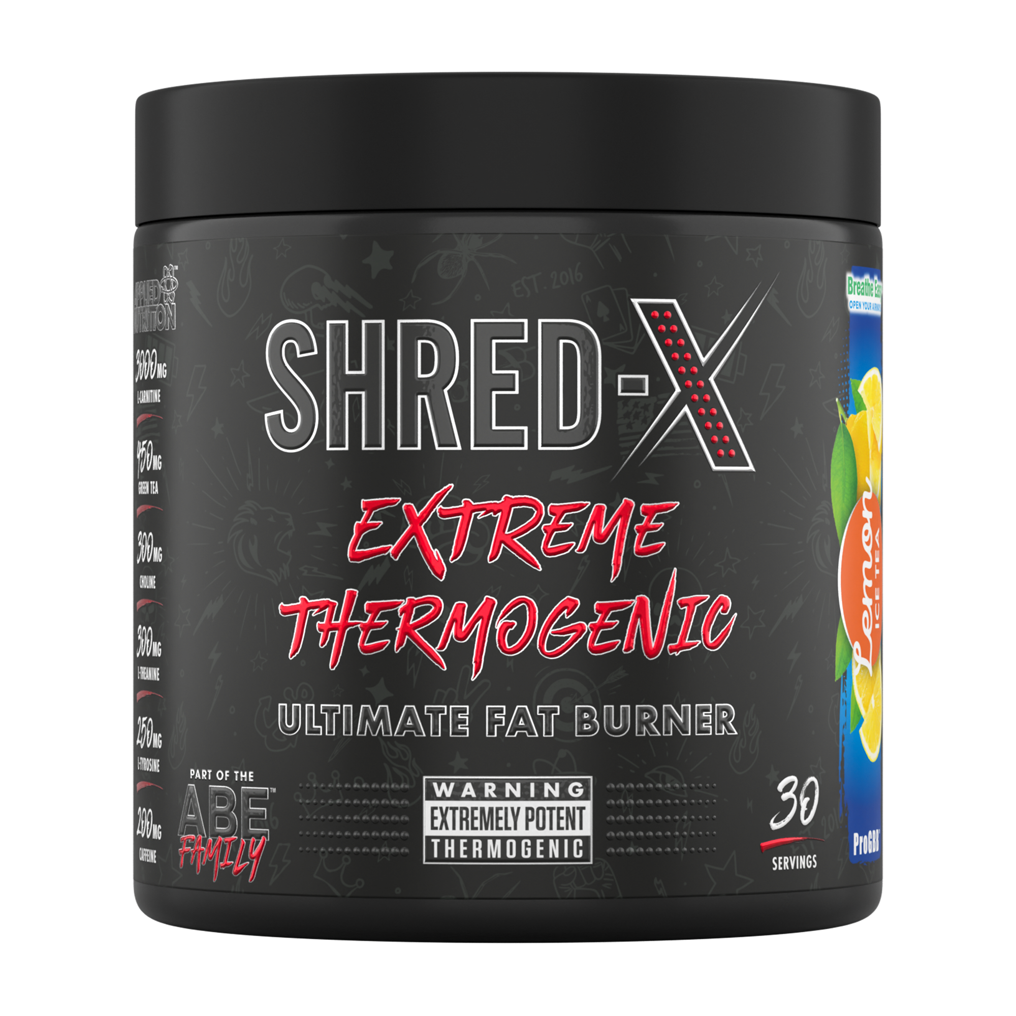 Applied Nutrition Shred-X Powder 300g Lemon Ice Tea