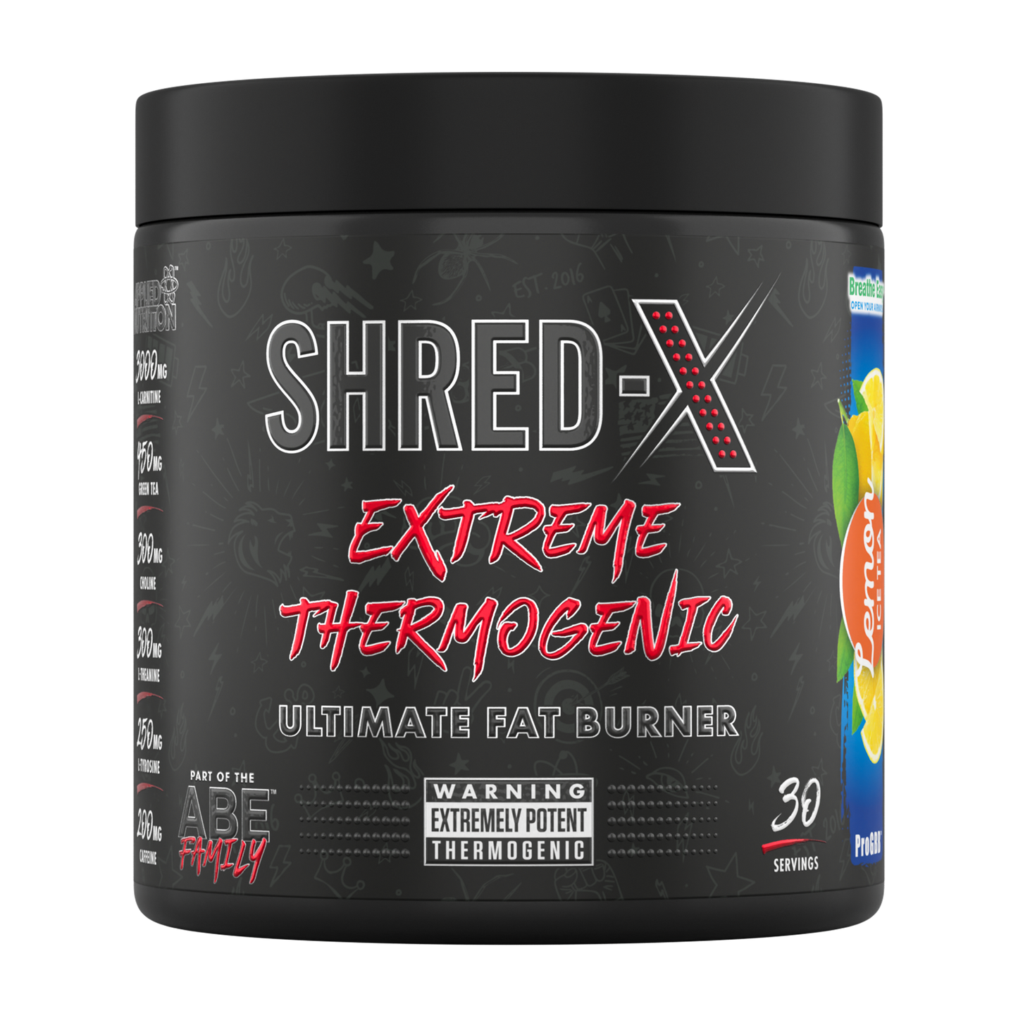 Applied Nutrition Shred-X Powder 300g Lemon Ice Tea