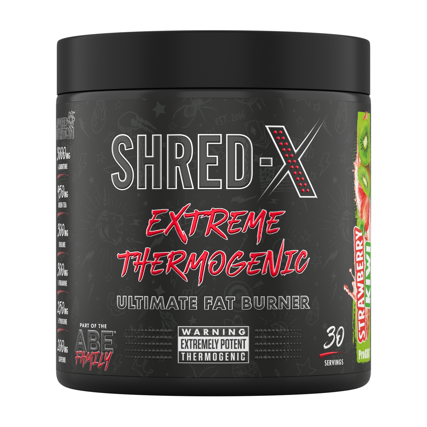 Applied Nutrition Shred-X Powder 300g Strawberry Kiwi