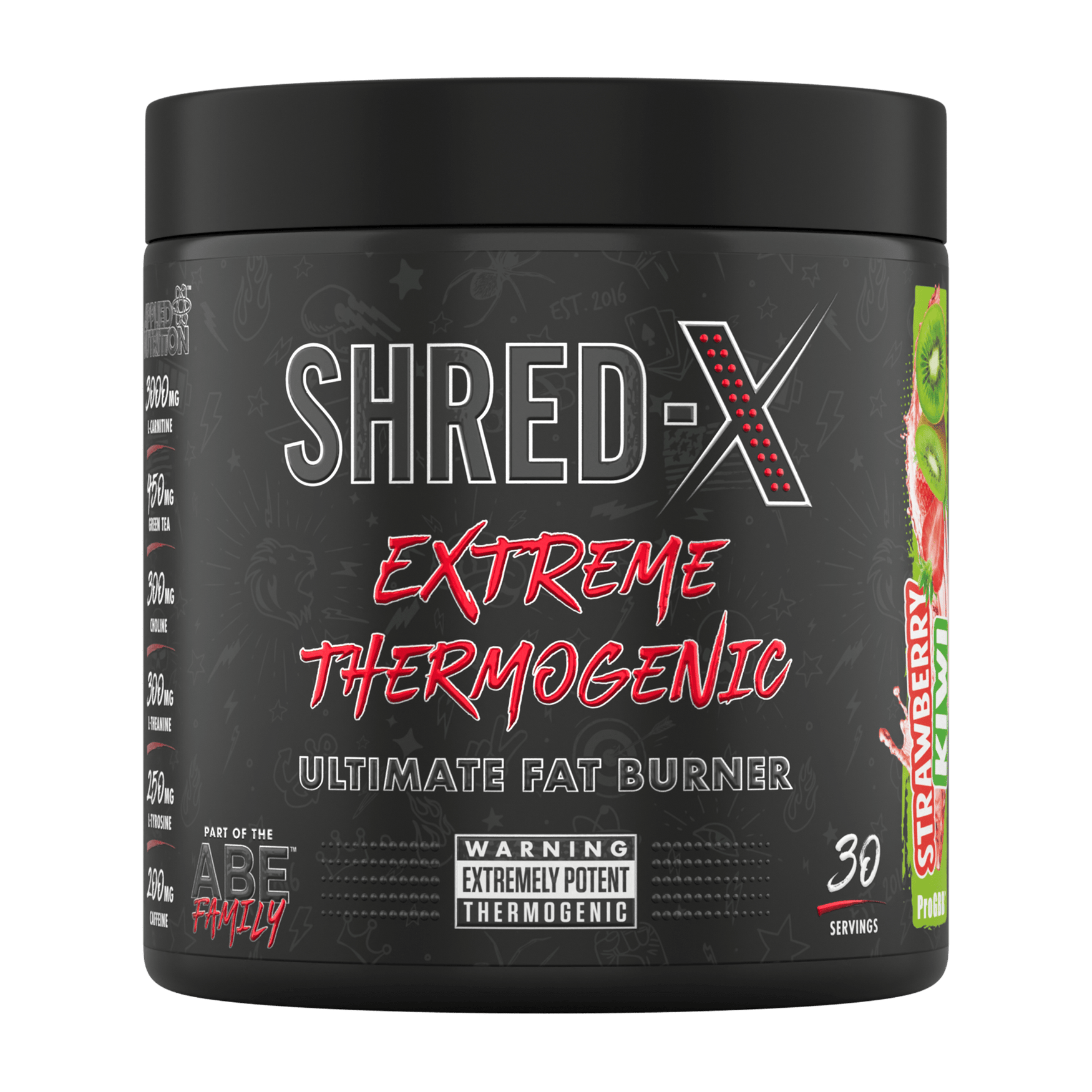 Applied Nutrition Shred-X Powder 300g Strawberry Kiwi