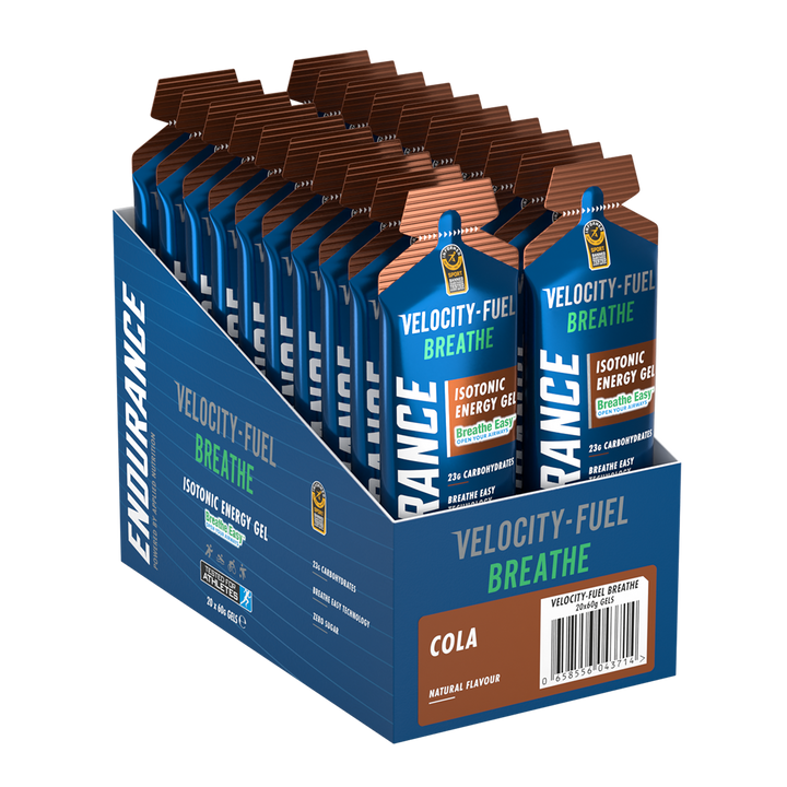 Applied Nutrition Endurance Velocity Breathe Gel 20x60g Cola