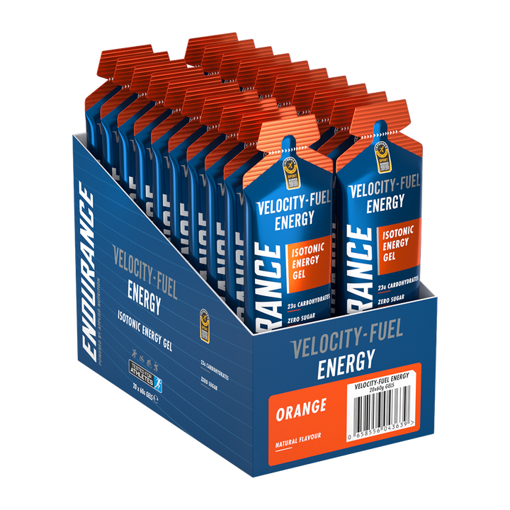 Applied Nutrition Endurance Velocity Energy Gel 20x60g Orange