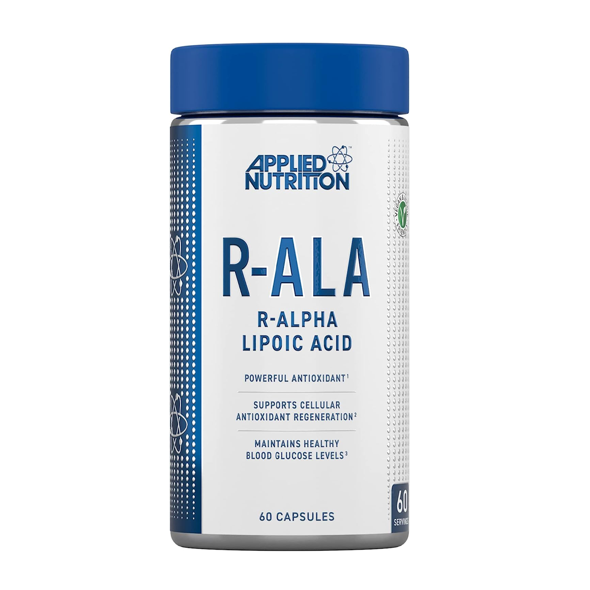 Applied Nutrition R-ALA R-ALPHA Lipoic Acid 60 Caps