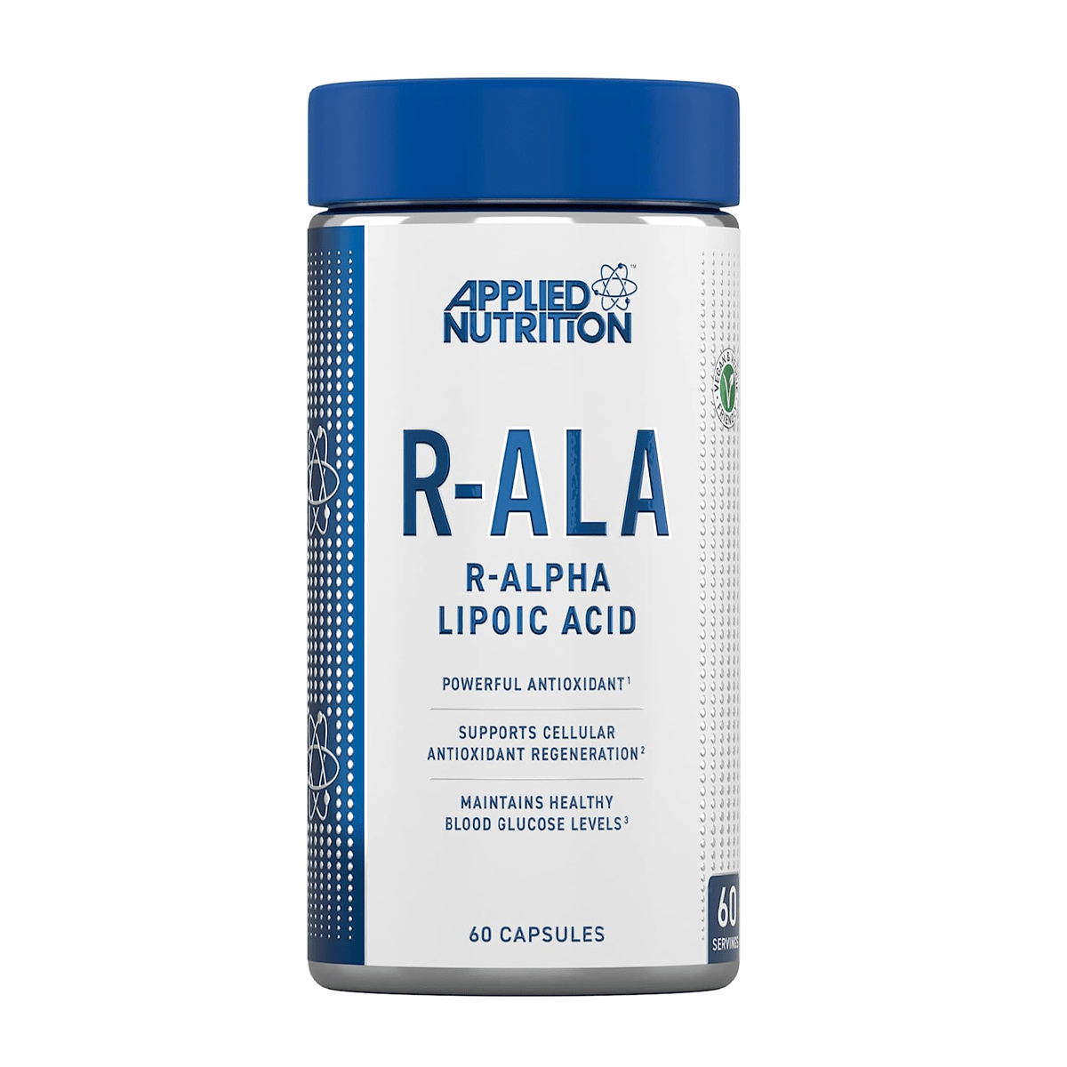 Applied Nutrition R-ALA R-ALPHA Lipoic Acid 60 Caps