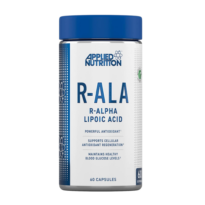 Applied Nutrition R-ALA R-ALPHA Lipoic Acid 60 Caps