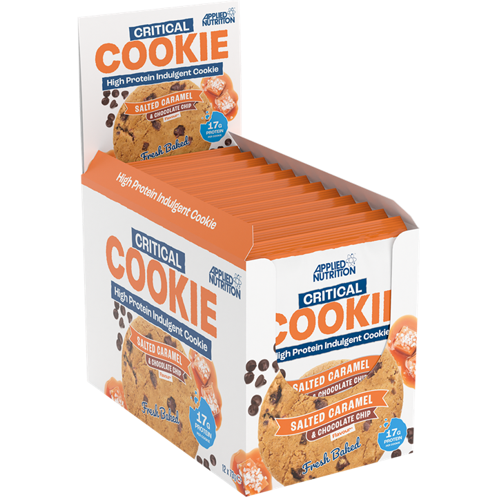 Applied Nutrition Critical Cookie 12x73g Salted Caramel & Choc Chip