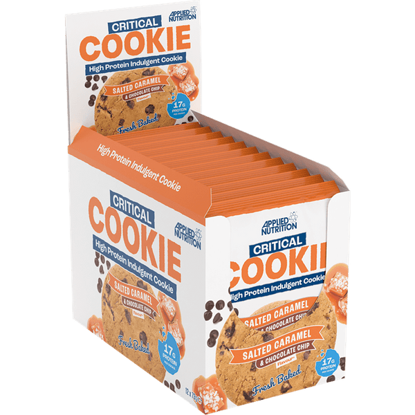 Applied Nutrition Critical Cookie 12x73g Salted Caramel & Choc Chip