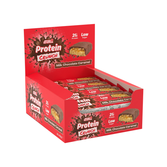 Applied Nutrition Protein Crunch Bar 12x62g Milk Chocolate Caramel