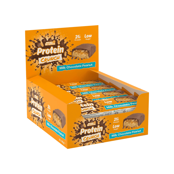 Applied Nutrition Protein Crunch Bar 12x62g Milk Chocolate Peanut