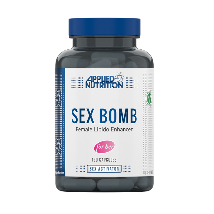 Applied Nutrition Sex Bomb Female Libido Enhancer 120 Veg Caps