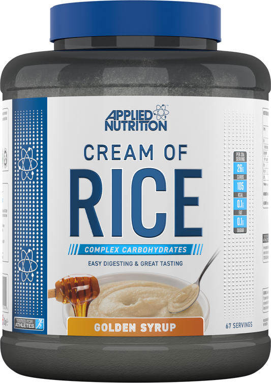 Applied Nutrition Cream Of Rice 2kg Golden Syrup