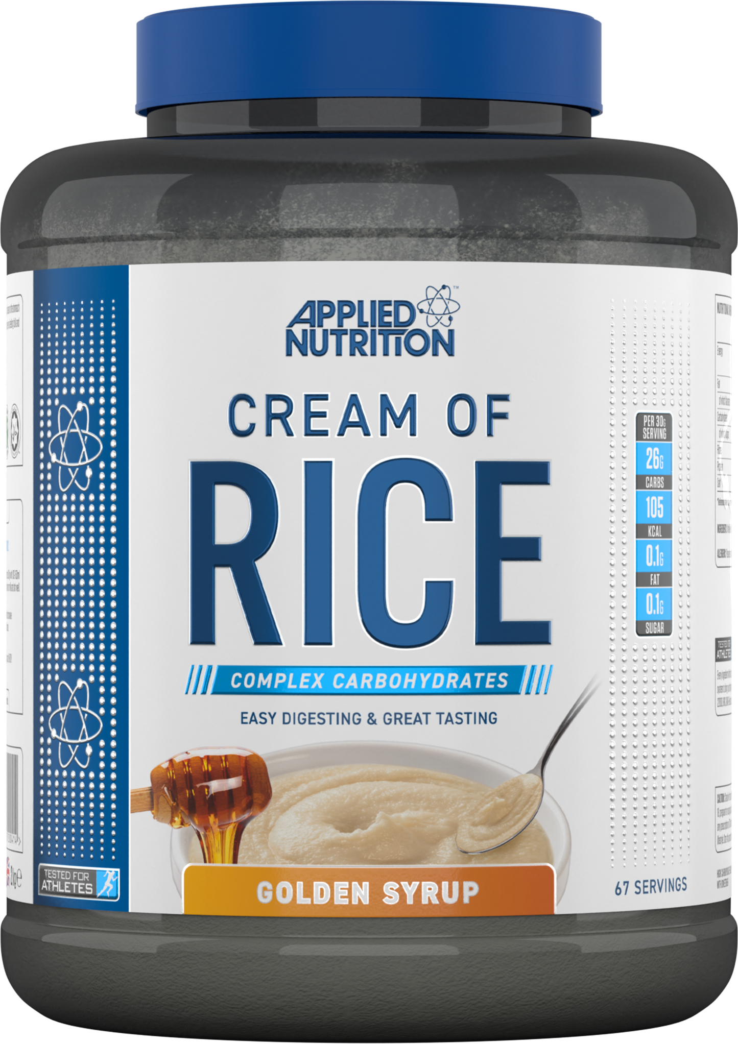 Applied Nutrition Cream Of Rice 2kg Golden Syrup