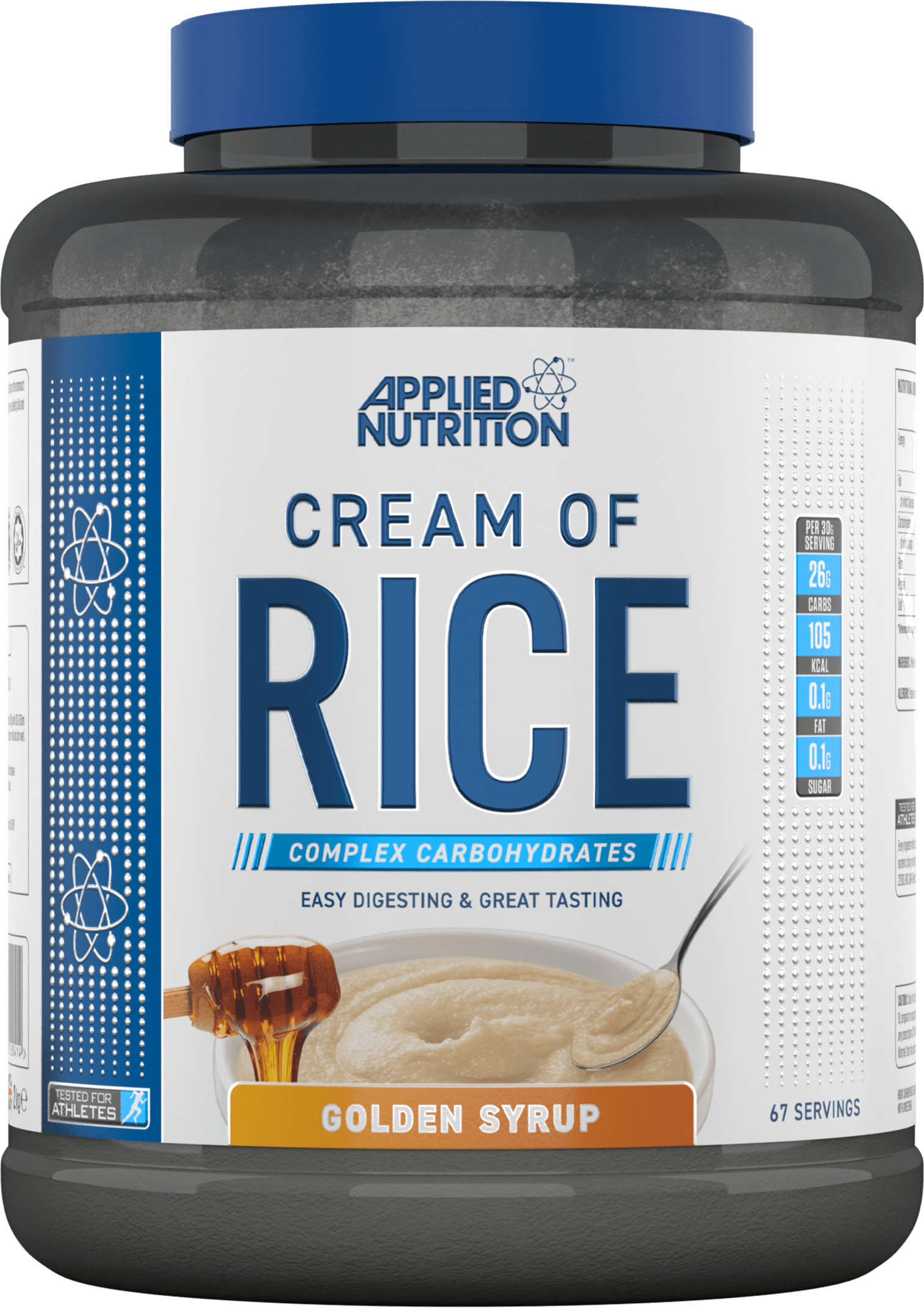 Applied Nutrition Cream Of Rice 2kg Golden Syrup