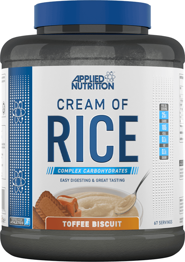 Applied Nutrition Cream Of Rice 2kg Toffee Biscuit