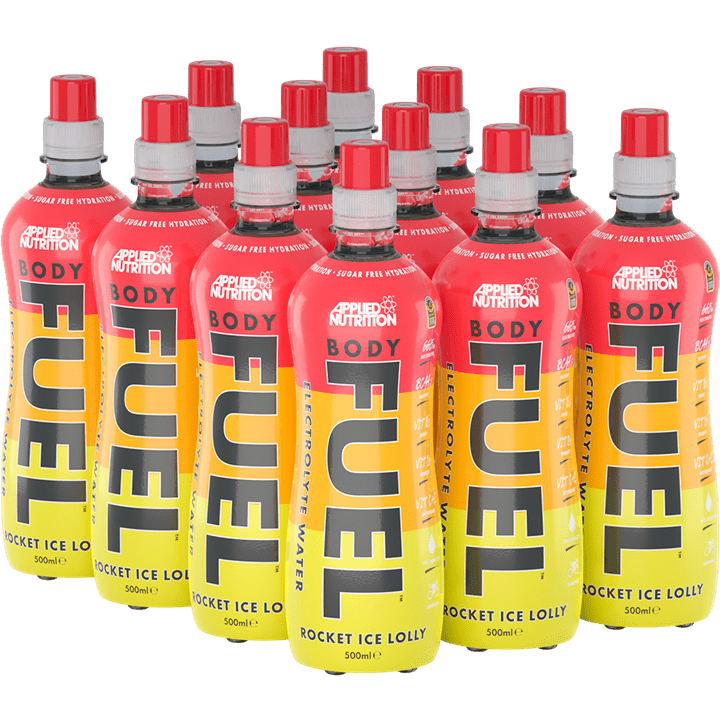 Applied Nutrition Body Fuel Electrolyte Water 12x500ml Rocket Ice Lolly